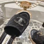 Chanel Grass Wedge Heels Sandals